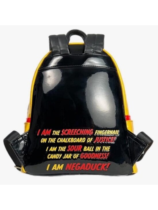 Loungefly Disney Negaduck Cosplay Backpack Darkwing Duck Villain Mallard NWT main image 5